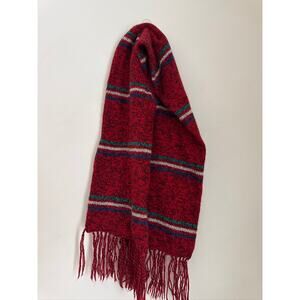 Eddie Bauer Vintage Heritage Wool-Blend Holiday Winter Classic Scarf - OS